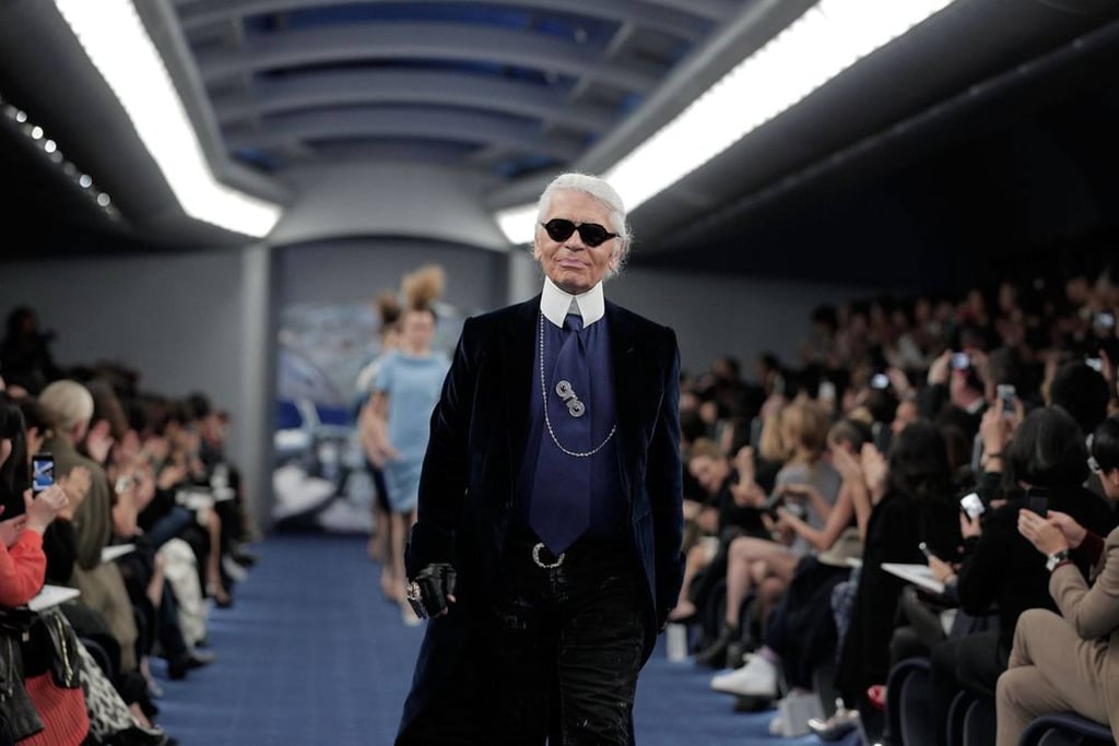 Karl Lagerfeld in 2012. Photo: Getty Images
