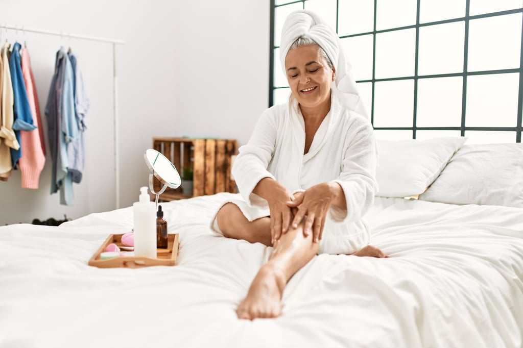 Self-care rituals before, during, and after a shower or soak include shampooing, washing, exfoliating, dry brushing, massaging, deep conditioning, shaving and moisturising. Photo: Shutterstock