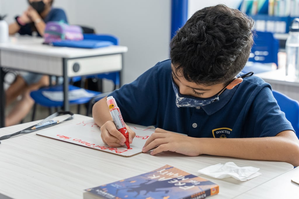 In addition to academic excellence, Invictus School also teaches students to be adaptable and aware of their strengths and weaknesses. Photo: Handout In addition to academic excellence, Invictus School also teaches students to be adaptable and aware of their strengths and weaknesses. Photo: Handout