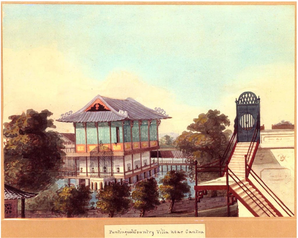 An illustration of a country villa near Canton, China, from John Rogers Haddad’s book “The Romance of China: Excursions to China in U.S. Culture, 1776 to 1876”. Thomas Beale’s would have been very similar in shape and dimensions. An illustration of a country villa near Canton, China, from John Rogers Haddad’s book “The Romance of China: Excursions to China in U.S. Culture, 1776 to 1876”. Thomas Beale’s would have been very similar in shape and dimensions.