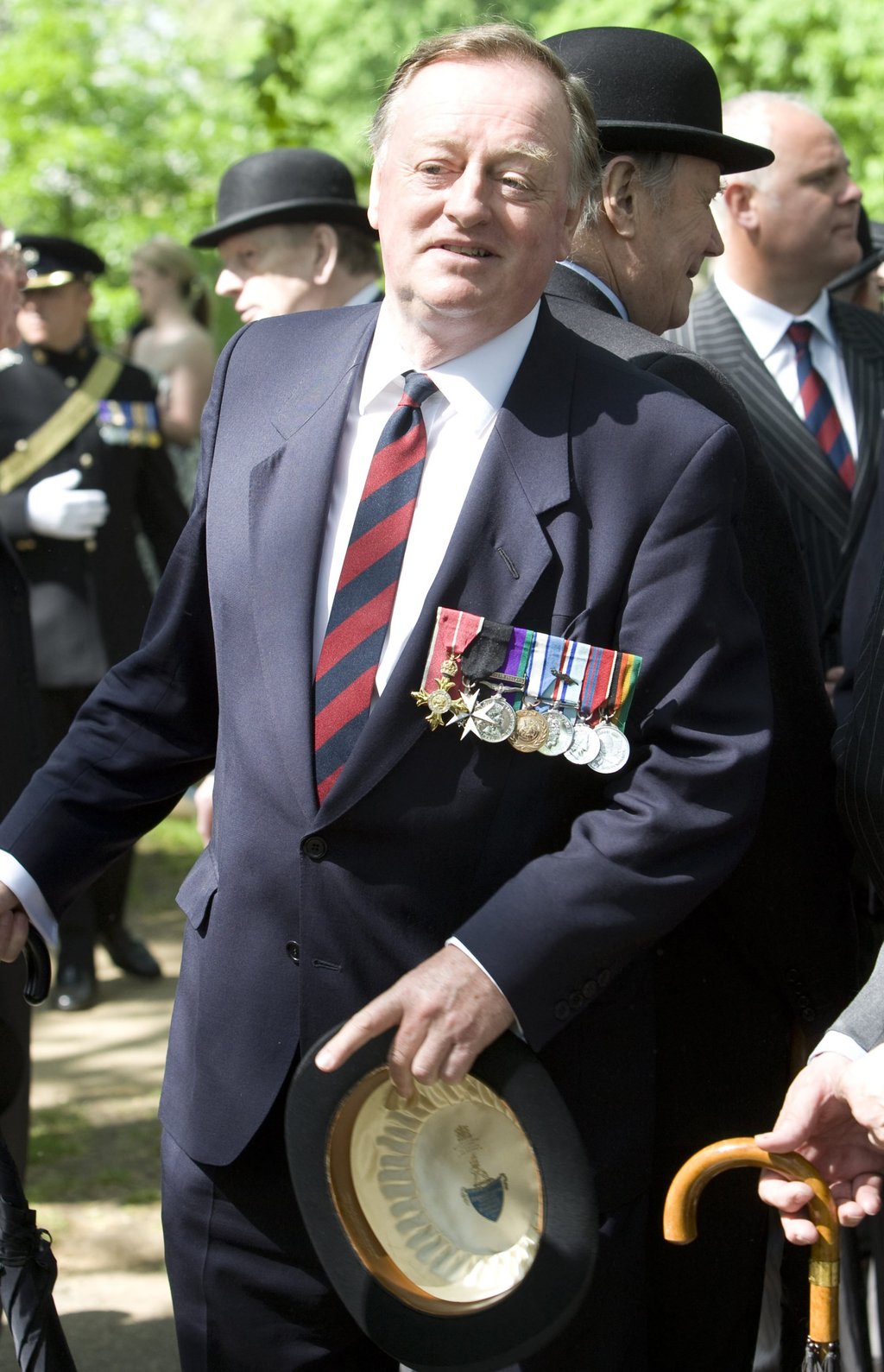 Andrew Parker Bowles served in the military for decades. Photo: Getty Images