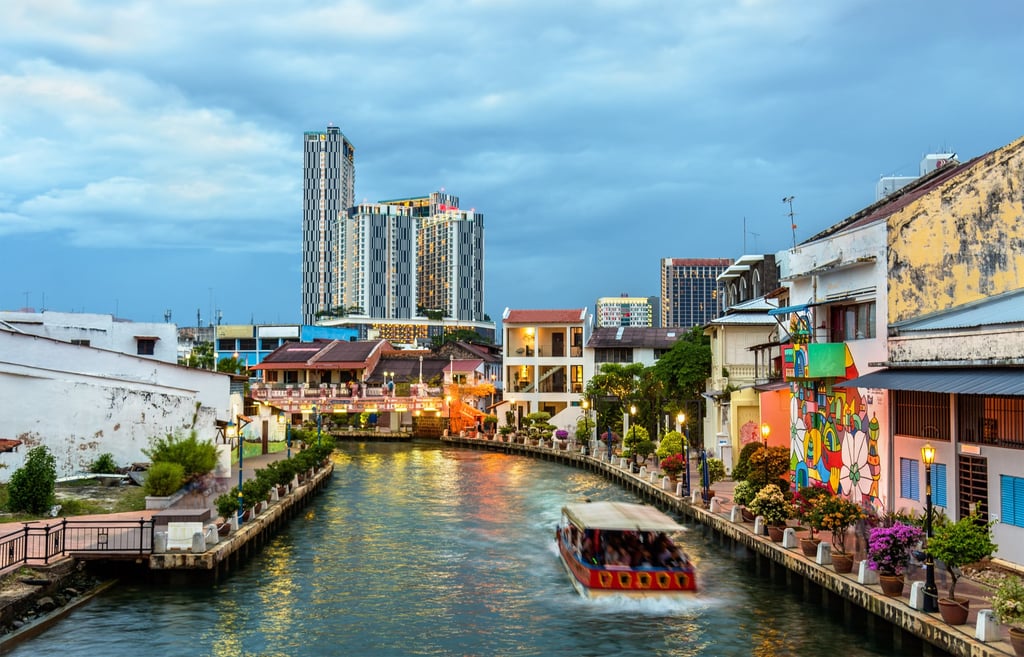 A view of the Malacca river. Visa applications were suspended for a year because of the pandemic, upending plans for many hopeful participants who had prepared to move to Malaysia. Photo: Shutterstock A view of the Malacca river. Visa applications were suspended for a year because of the pandemic, upending plans for many hopeful participants who had prepared to move to Malaysia. Photo: Shutterstock