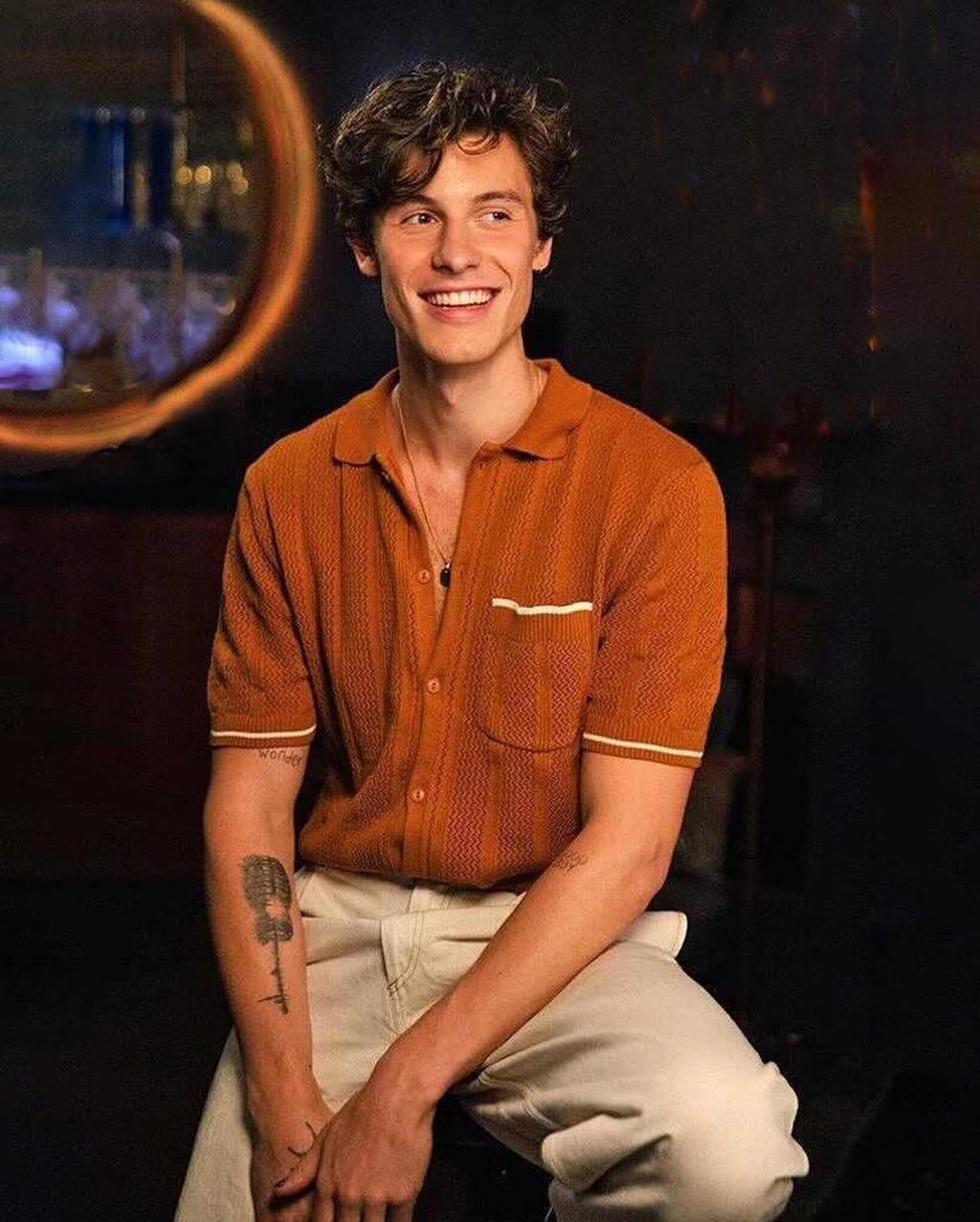 Canadian singer-songwriter Shawn Mendes wears a Japanese Kodo drummer-inspired knit by Percival. Photo: @percival_menswear/Instagram Canadian singer-songwriter Shawn Mendes wears a Japanese Kodo drummer-inspired knit by Percival. Photo: @percival_menswear/Instagram
