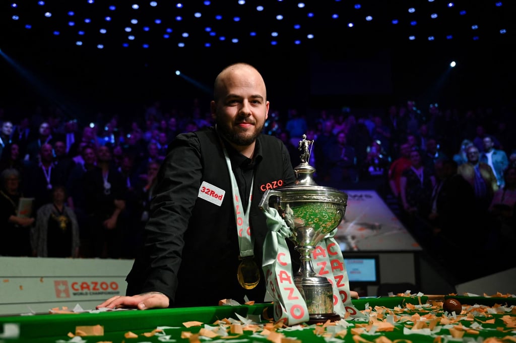 Belgium’s Luca Brecel beat England’s Mark Selby 18-15 in the final of the World Championship. Photo: AFP Belgium’s Luca Brecel beat England’s Mark Selby 18-15 in the final of the World Championship. Photo: AFP