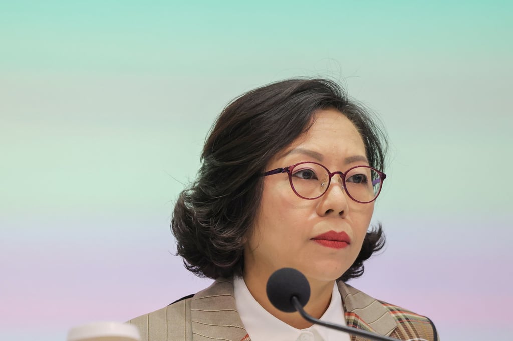 Secretary for Home and Youth Affairs Alice Mak. Photo: Jelly Tse