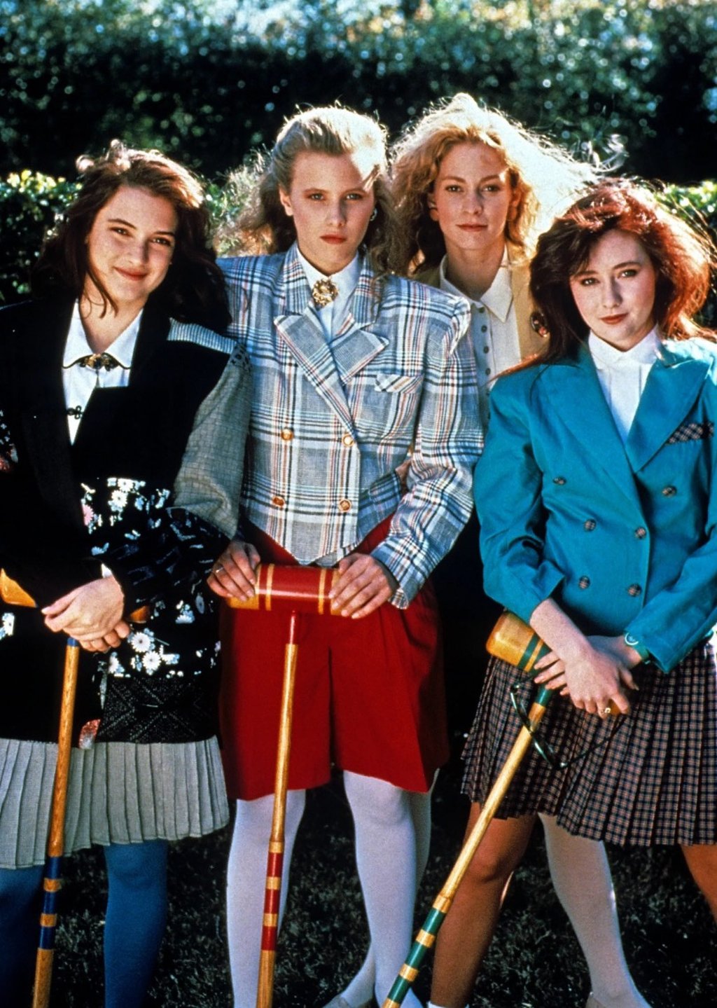 Hong Kong musical “Heathers” is based on the 1988 film of the same name, starring Winona Ryder (left). Photo: New World Pictures Hong Kong musical “Heathers” is based on the 1988 film of the same name, starring Winona Ryder (left). Photo: New World Pictures