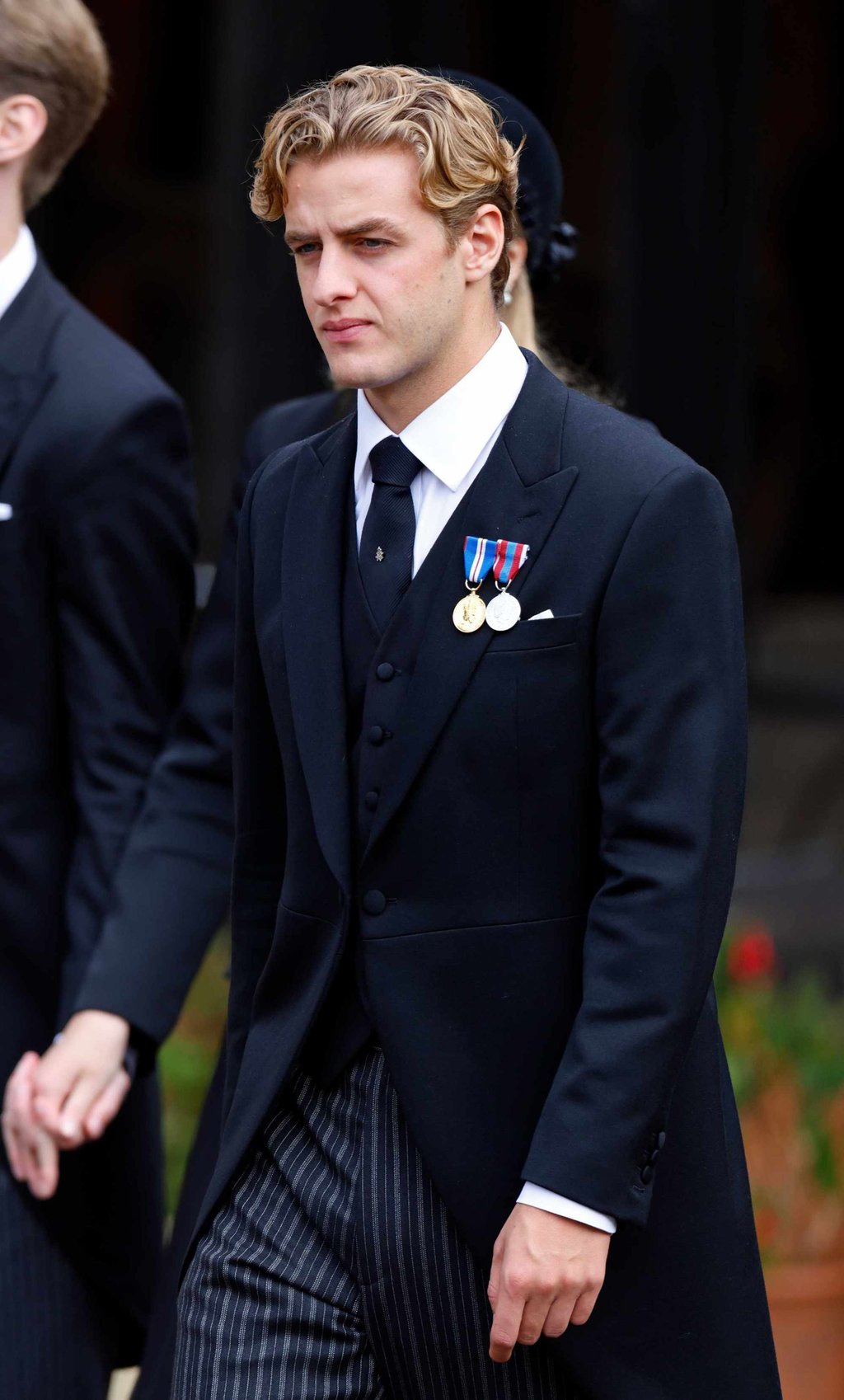 Alex Ogilvy went viral on TikTok after he was filmed at Queen Elizabeth’s funeral procession. Photo: Getty Images Alex Ogilvy went viral on TikTok after he was filmed at Queen Elizabeth’s funeral procession. Photo: Getty Images
