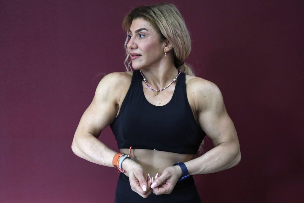 Shylan Kamal, now 46, has trained since the age of 22. Photo: AFP Shylan Kamal, now 46, has trained since the age of 22. Photo: AFP