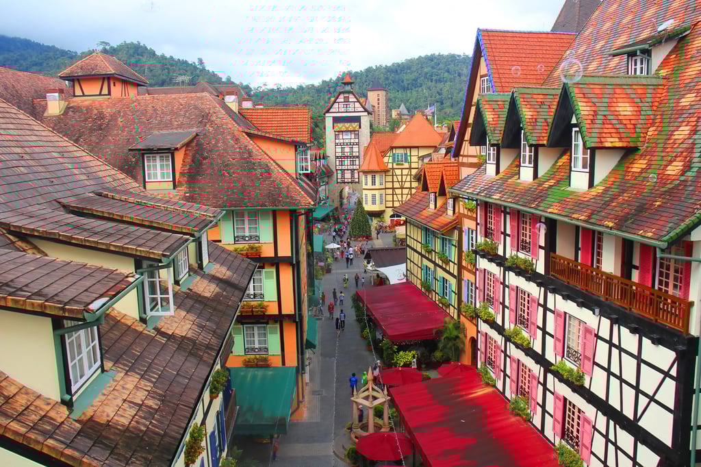 A view of Colmar Tropicale, a French-themed resort in Bukit Tinggi, Malaysia. Photo: Shutterstock A view of Colmar Tropicale, a French-themed resort in Bukit Tinggi, Malaysia. Photo: Shutterstock