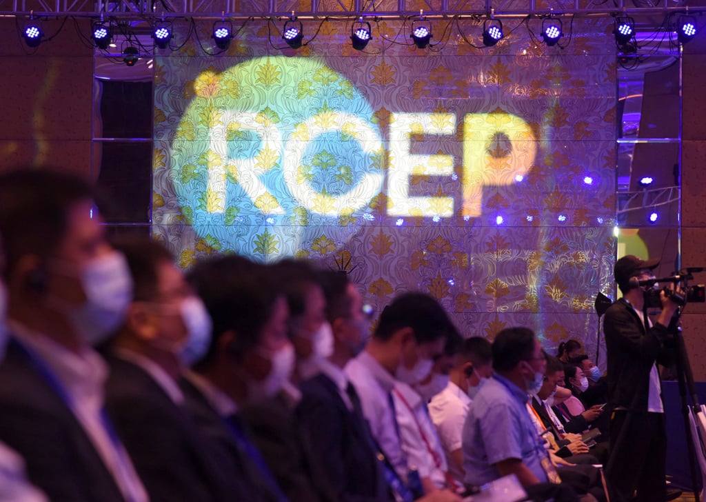 The RCEP, implemented in January 2022, connects 15 Asia-Pacific countries. Photo: Xinhua The RCEP, implemented in January 2022, connects 15 Asia-Pacific countries. Photo: Xinhua