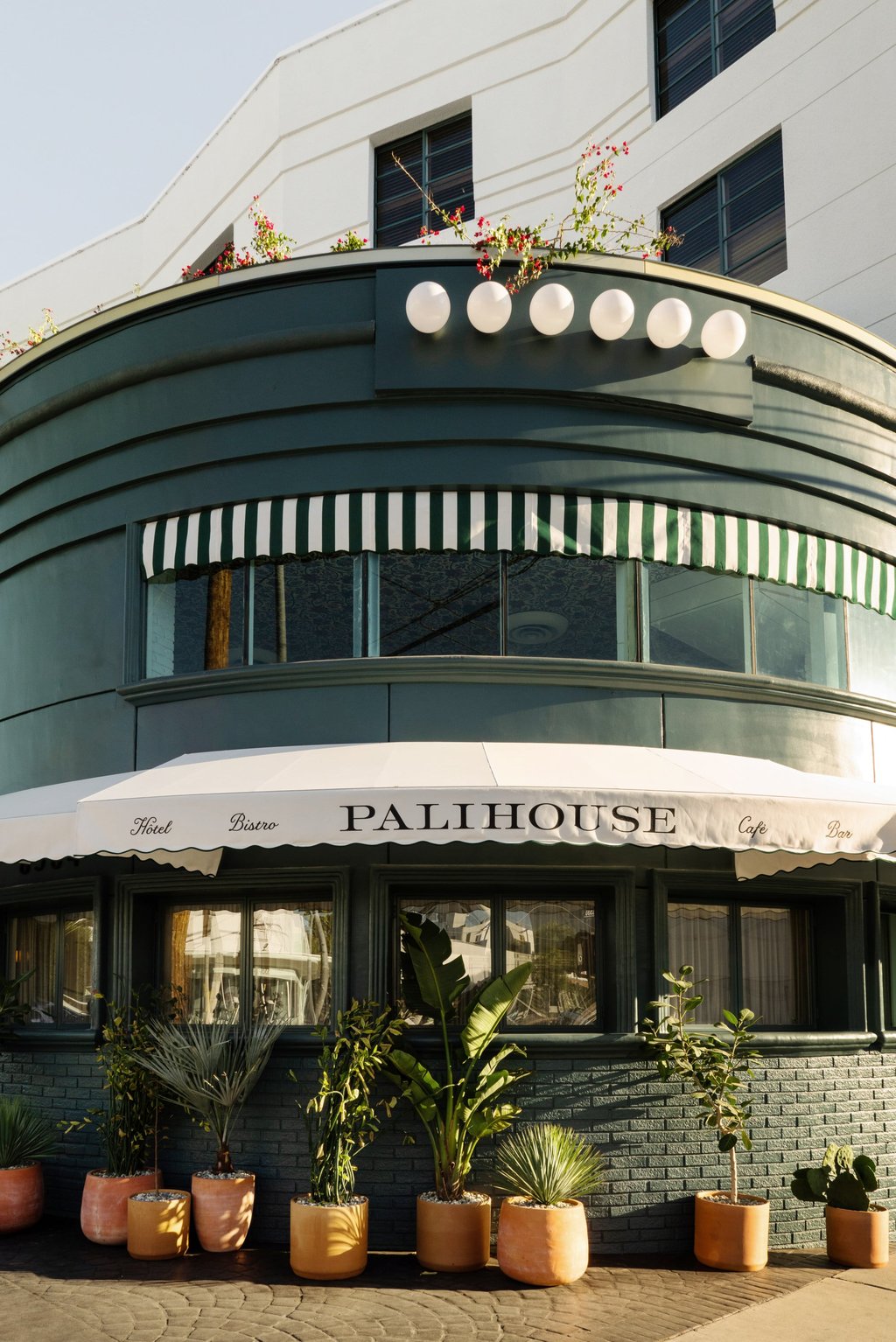 Palihouse West Hollywood’s unassuming yet stylish exterior. Palihouse West Hollywood’s unassuming yet stylish exterior.