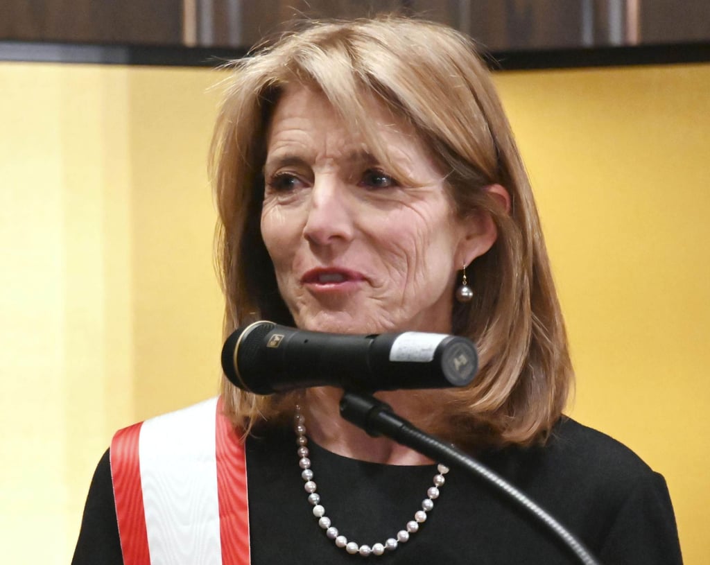 Australian lawmakers met US Ambassador Caroline Kennedy, urging her to help drop the pending extradition case against WikiLeaks founder Julian Assange. Photo: Kyodo