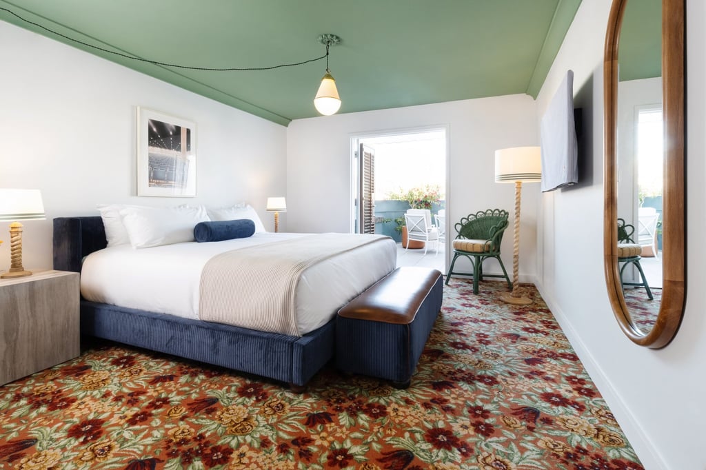 Palihouse West Hollywood’s rooms are cosy with plenty of character. Palihouse West Hollywood’s rooms are cosy with plenty of character.