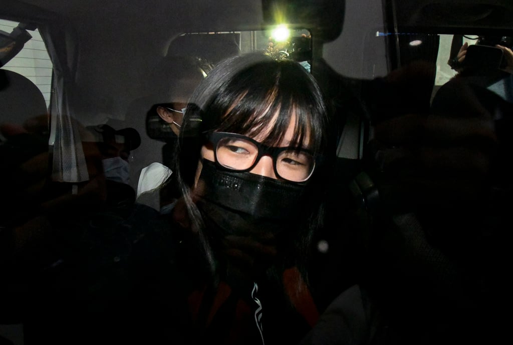 Chow Hang-tung after being detained in 2021. Photo: Handout Chow Hang-tung after being detained in 2021. Photo: Handout