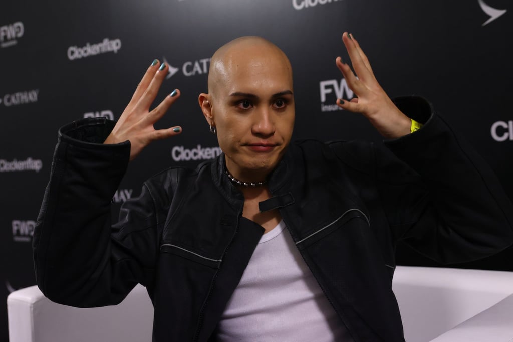 Huang Xuan aka Yellow behind the scenes at Clockenflap, Hong Kong’s Music & Art Festival at Central Harbourfront, on March 3. Photo: Dickson Lee Huang Xuan aka Yellow behind the scenes at Clockenflap, Hong Kong’s Music & Art Festival at Central Harbourfront, on March 3. Photo: Dickson Lee