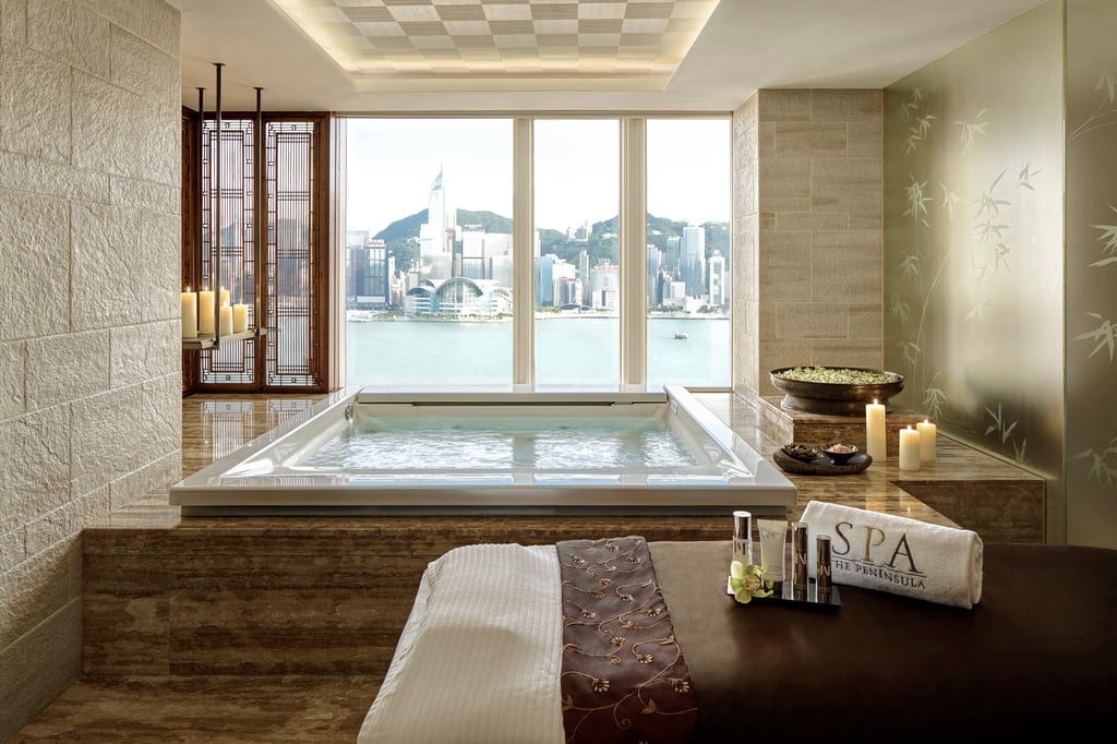 Peninsula Hong Kong’s couple suite with Margy’s products. Photo: Peninsula Hong Kong