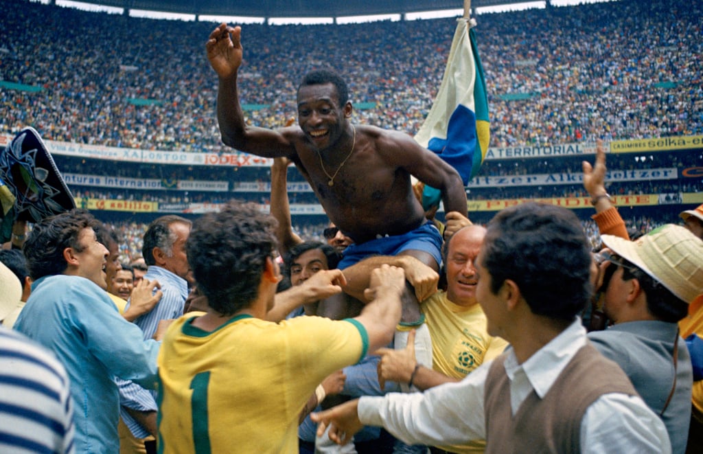 Brazil’s Pele had already won three World Cups before his last hurrah in the US. Photo: AP