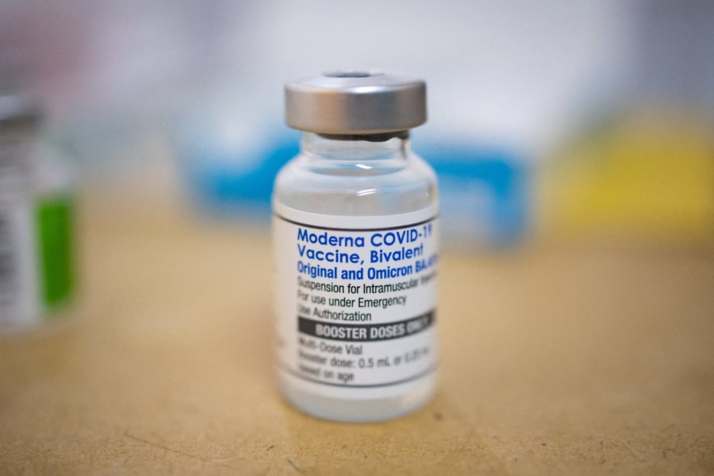 Moderna’s bivalent Covid vaccine will be Hong Kong’s second such jab available for residents. Photo: Reuters