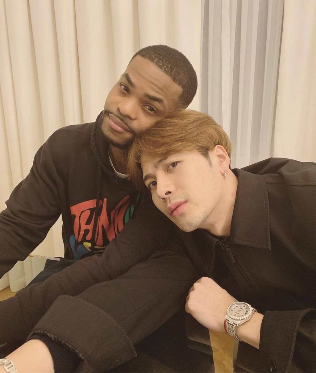Jackson wang diamond watch shop