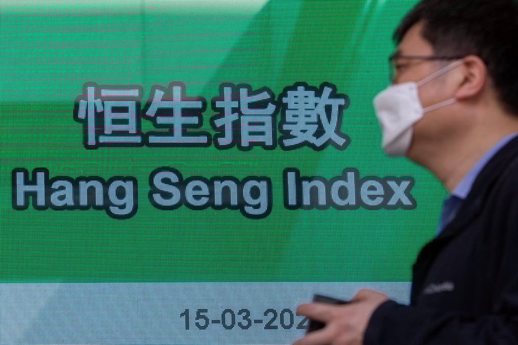 Han Seng Indexes Co compiles the city’s benchmark Hang Seng Index. Photo: Bloomberg