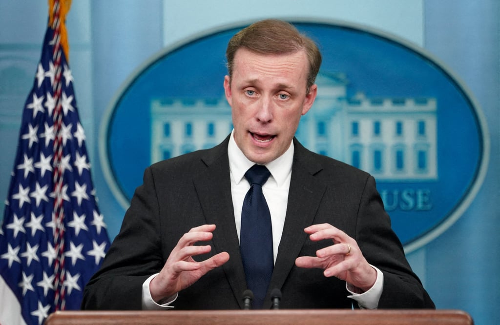 Talks between US National Security Adviser Jake Sullivan (pictured in December 2022) and China’s top diplomat Wang Yi have resumed the dialogue between Washington and Beijing that was ruptured in February by a Chinese balloon’s flight over North America. December 12, 2022. Photo: Reuters