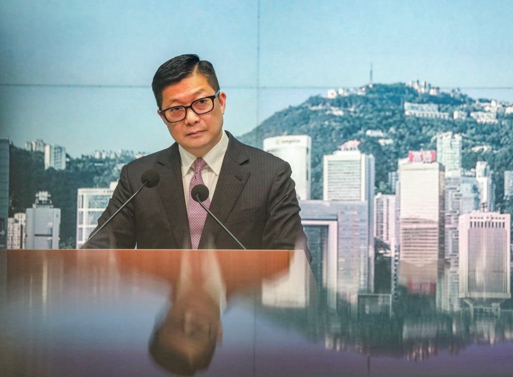 Secretary for Security Chris Tang. Photo: Xiaomei Chen