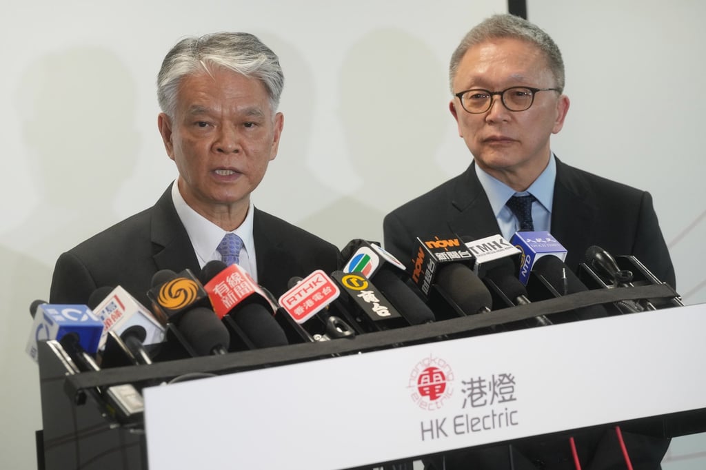 Francis Cheng (left) and Ip Sung-tai explain the firm’s findings. Photo: Elson Li