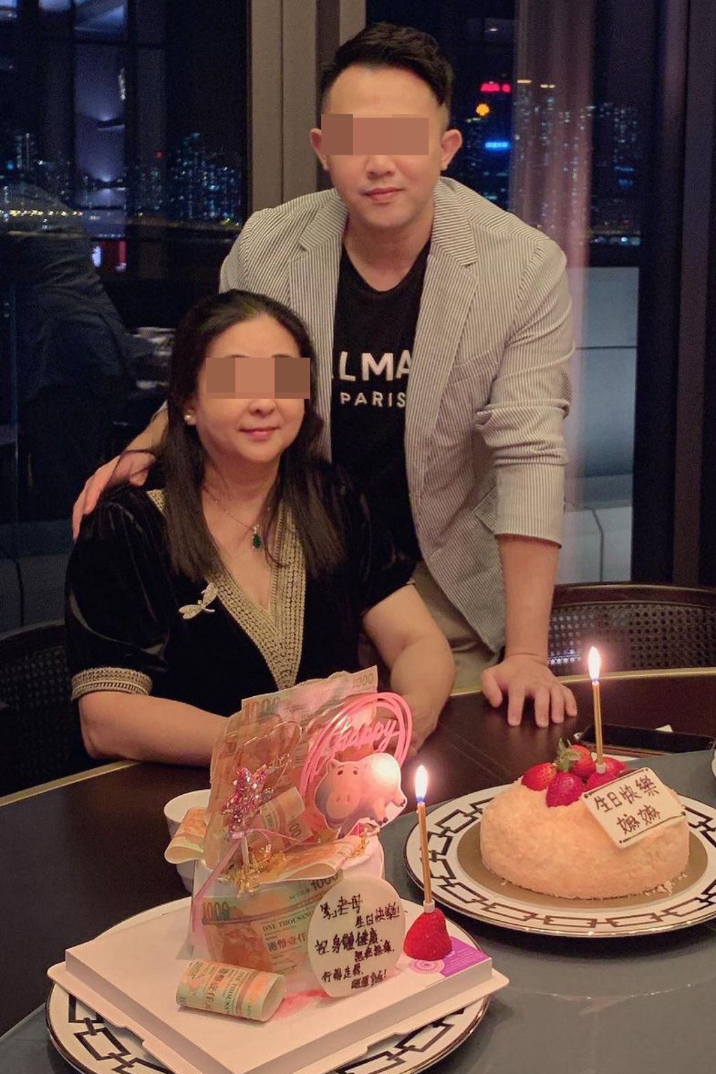 Abby Choi’s former mother-in-law Jenny Li Sui-heung and her former brother-in-law Anthony Kwong. Photo: Handout Abby Choi’s former mother-in-law Jenny Li Sui-heung and her former brother-in-law Anthony Kwong. Photo: Handout