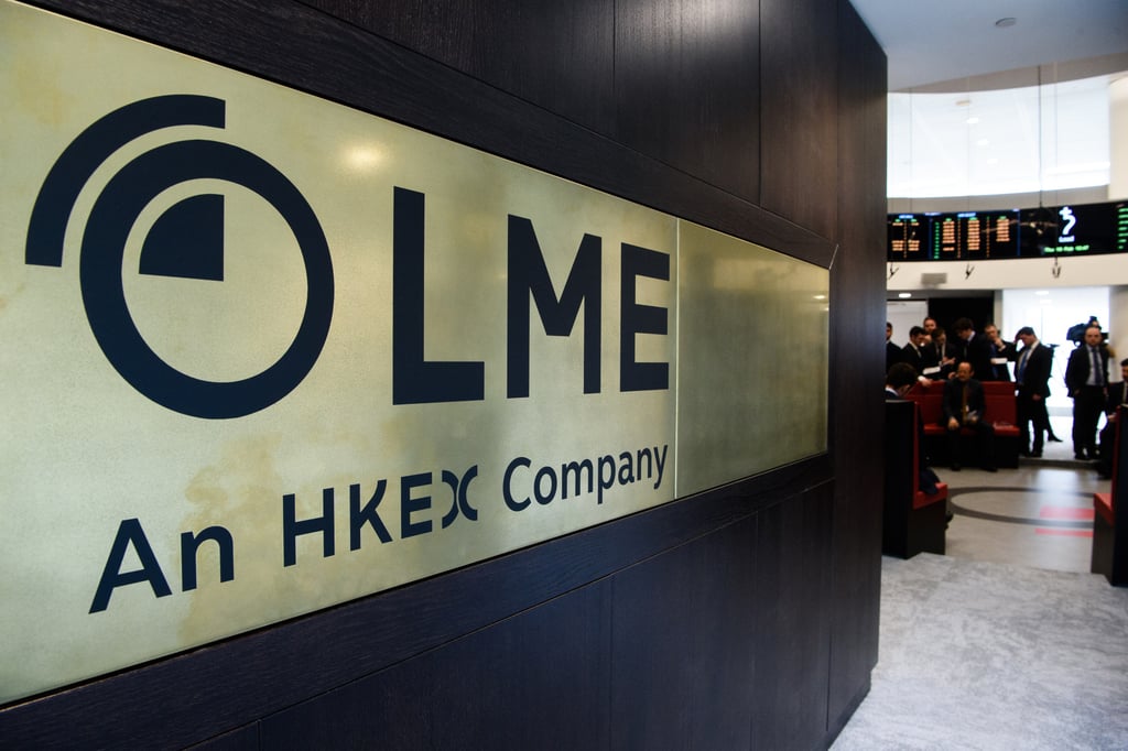 The London Metal Exchange is owned by Hong Kong Exchanges and Clearing. Photo: AFP The London Metal Exchange is owned by Hong Kong Exchanges and Clearing. Photo: AFP