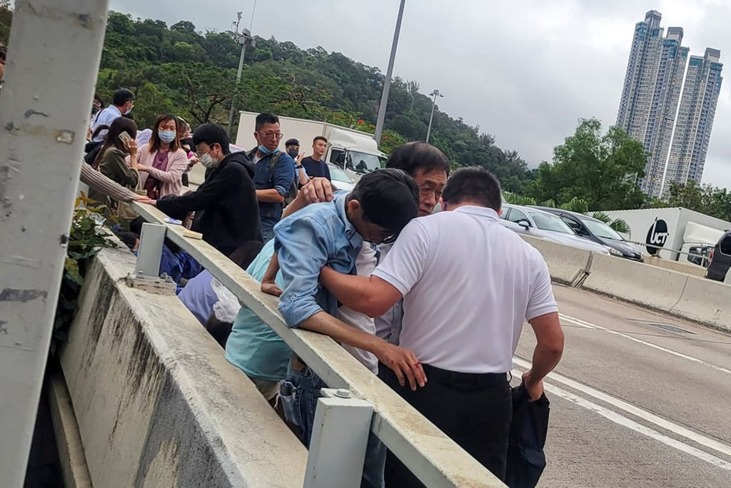 The passengers suffered minor injuries. Photo: Handout The passengers suffered minor injuries. Photo: Handout