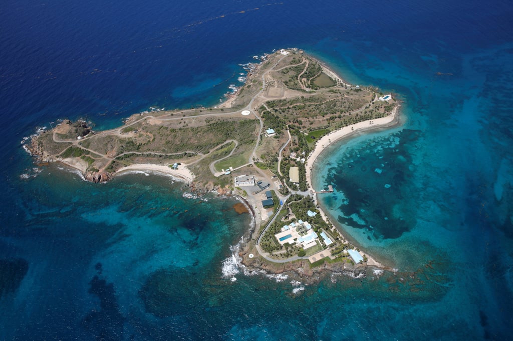 Little St James Island. Photo: Reuters Little St James Island. Photo: Reuters