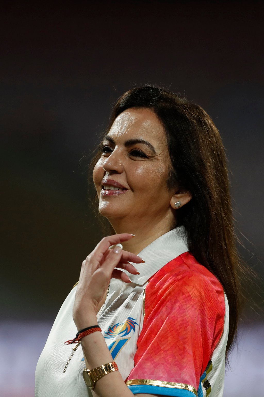 Nita Ambani was recently spotted at a sporting event. Photo: Getty Images