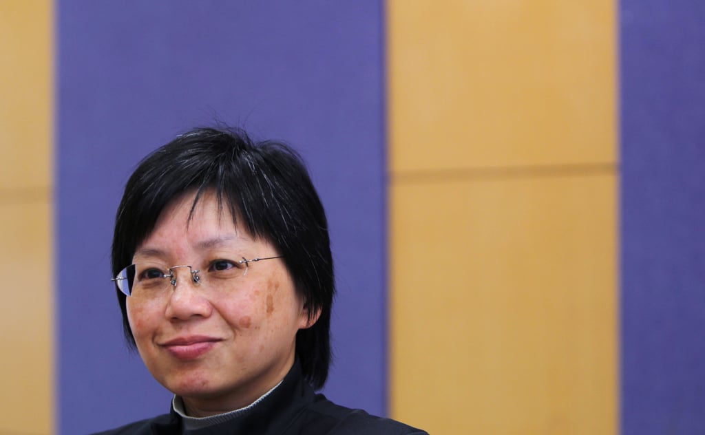Vu Im-fan says she is ‘optimistic’ the proposal will be adopted by the Education Bureau. Photo: Nora Tam