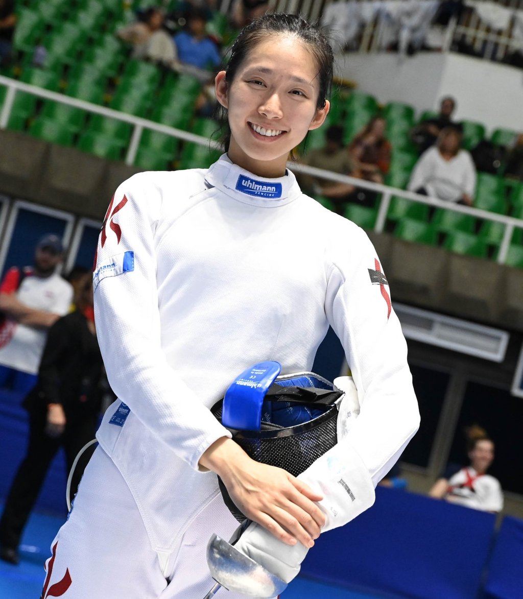 Vivian Kong last week returned to the top of the rankings. Photo: FIE Vivian Kong last week returned to the top of the rankings. Photo: FIE