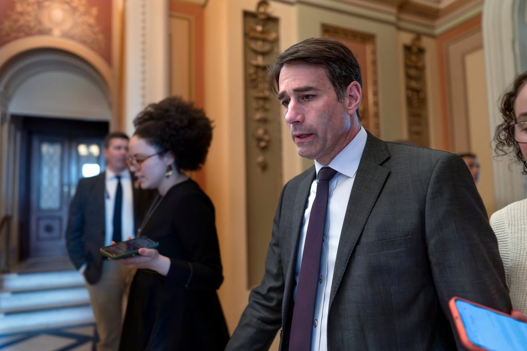 US congressman Garret Graves said on Friday that it’s time to “press pause” on debt limit talks, though negotiations later resumed. Photo: AP US congressman Garret Graves said on Friday that it’s time to “press pause” on debt limit talks, though negotiations later resumed. Photo: AP