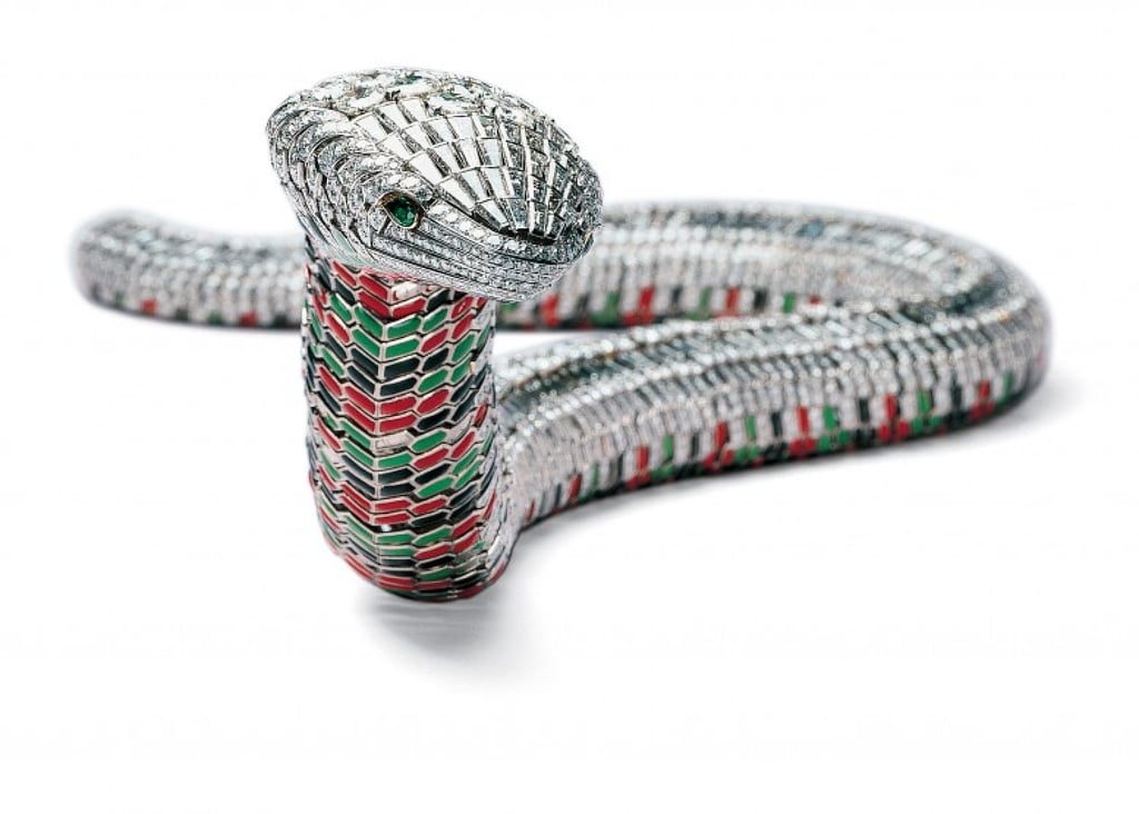 The Cartier Snake necklace owned by Maria Felix, 1968. Photo: Handout