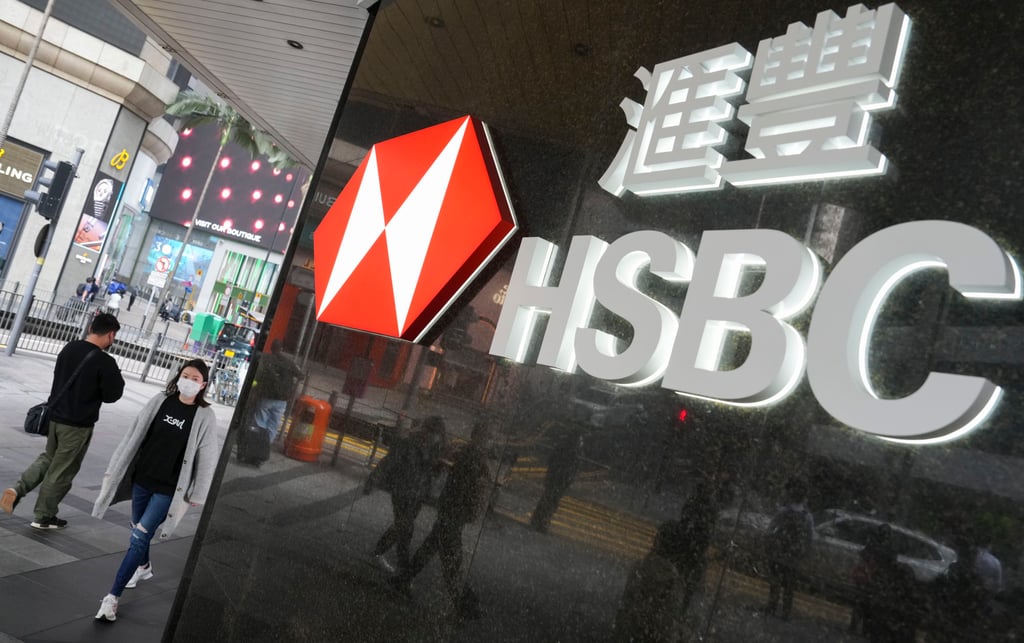 An HSBC branch in Hong Kong’s Pedder Street. Photo: Elson Li