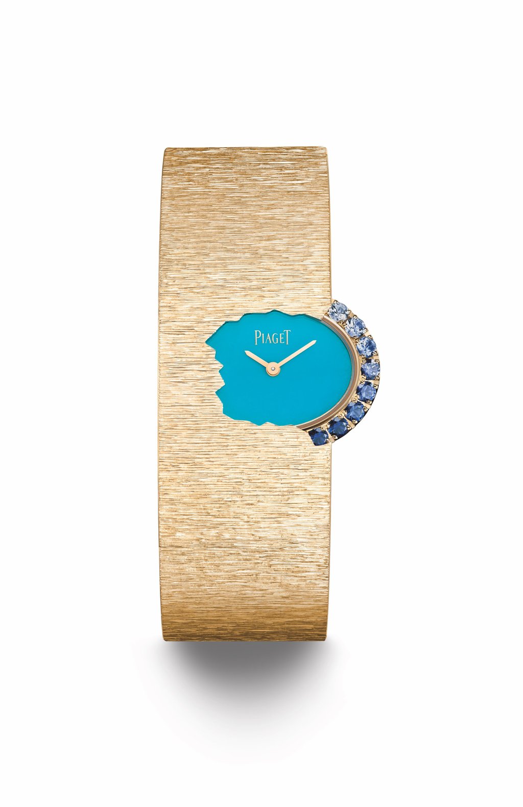 Piaget Limelight high jewellery cuff watch. Photo: Piaget