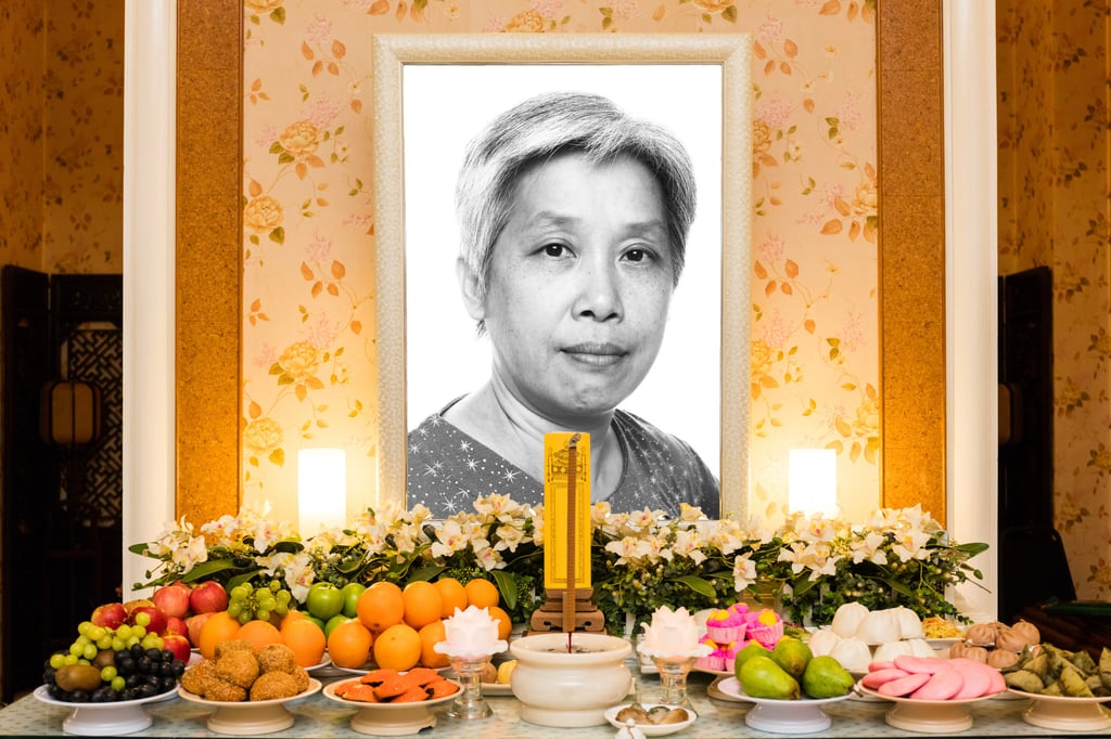 The woman tenant rushed home from work and discovered a coffin and mourners in her flat. Photo: Shutterstock