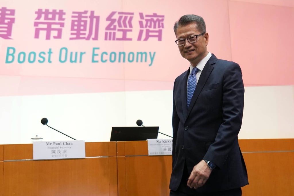 Paul Chan says the retail sector remains sluggish. Photo: Elson Li