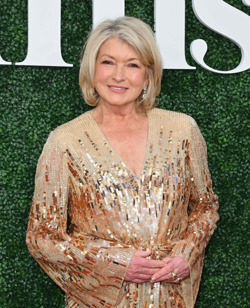 US businesswoman Martha Stewart at the 2023 Sports Illustrated swimsuit issue launch party in New York City on May 18. Photo: AFP