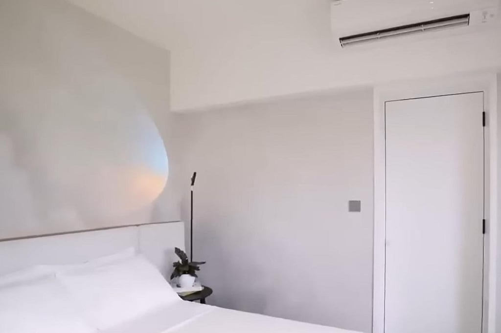Internet users allege a load-bearing wall was modified in the flat to create a door. Photo: Handout Internet users allege a load-bearing wall was modified in the flat to create a door. Photo: Handout