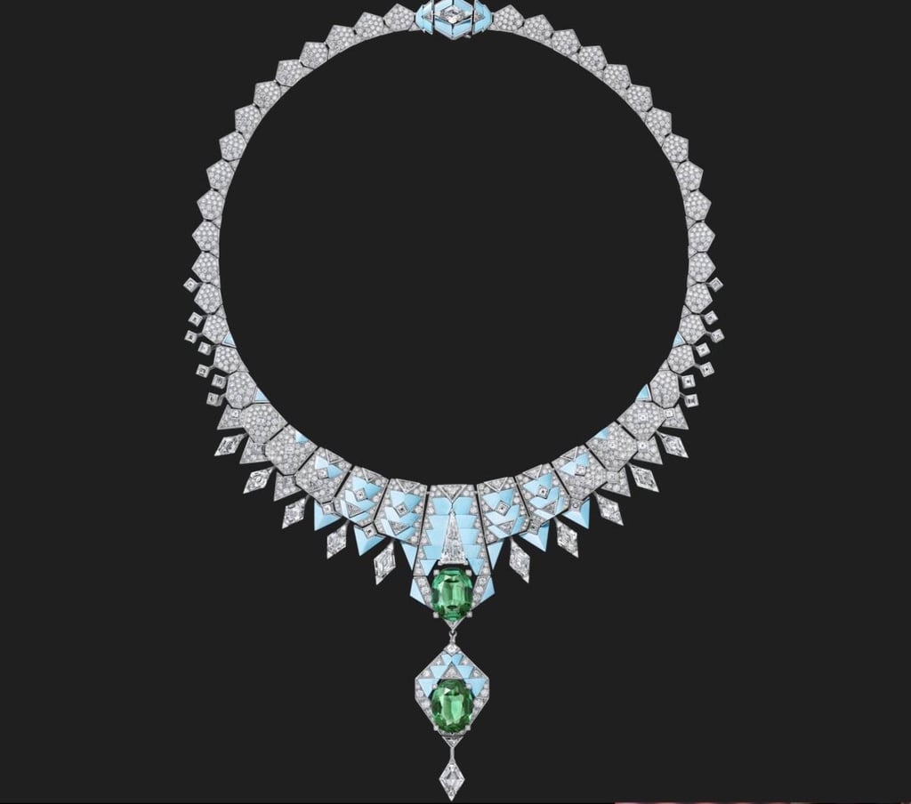A high jewellery piece from Cartier. A high jewellery piece from Cartier.