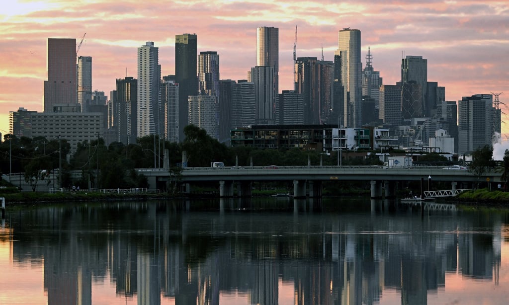 Melbourne’s skyline. Adam Brown pleaded guilty last year to murdering his wife in their Melbourne home. Photo: AFP
