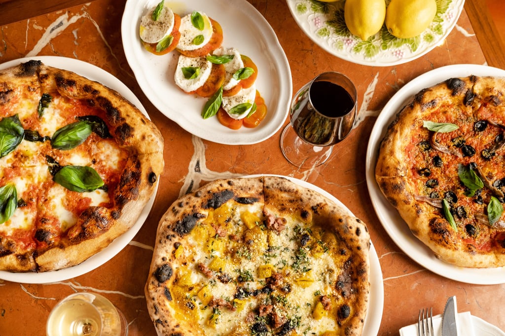 Falcone features Neapolitan-style pizza and pasta. Photo: Falcone Falcone features Neapolitan-style pizza and pasta. Photo: Falcone