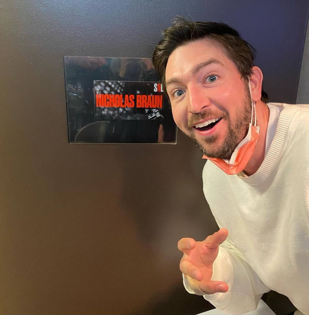 Nicholas Braun is famous for playing Cousin Greg, a character from TV show Succession. Photo: @nicholasbraun/Instagram