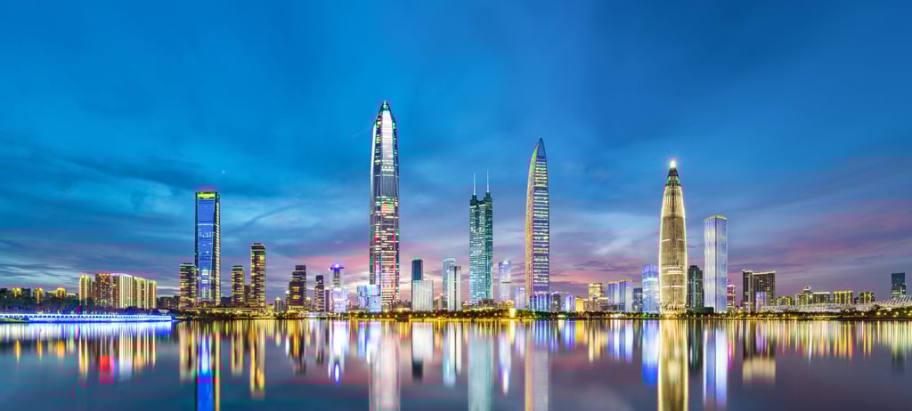 A view of the skyline of Chinese technology hub Shenzhen in southern Guangdong province. Photo: Shutterstock