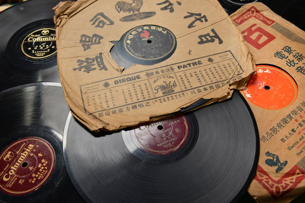 A few of the thousands of records belonging to Dr Hsu Teng-fang. The Taiwanese dermatologist owns one of the most historically important record collections in China. Photo: Chris Stowers/Panos A few of the thousands of records belonging to Dr Hsu Teng-fang. The Taiwanese dermatologist owns one of the most historically important record collections in China. Photo: Chris Stowers/Panos