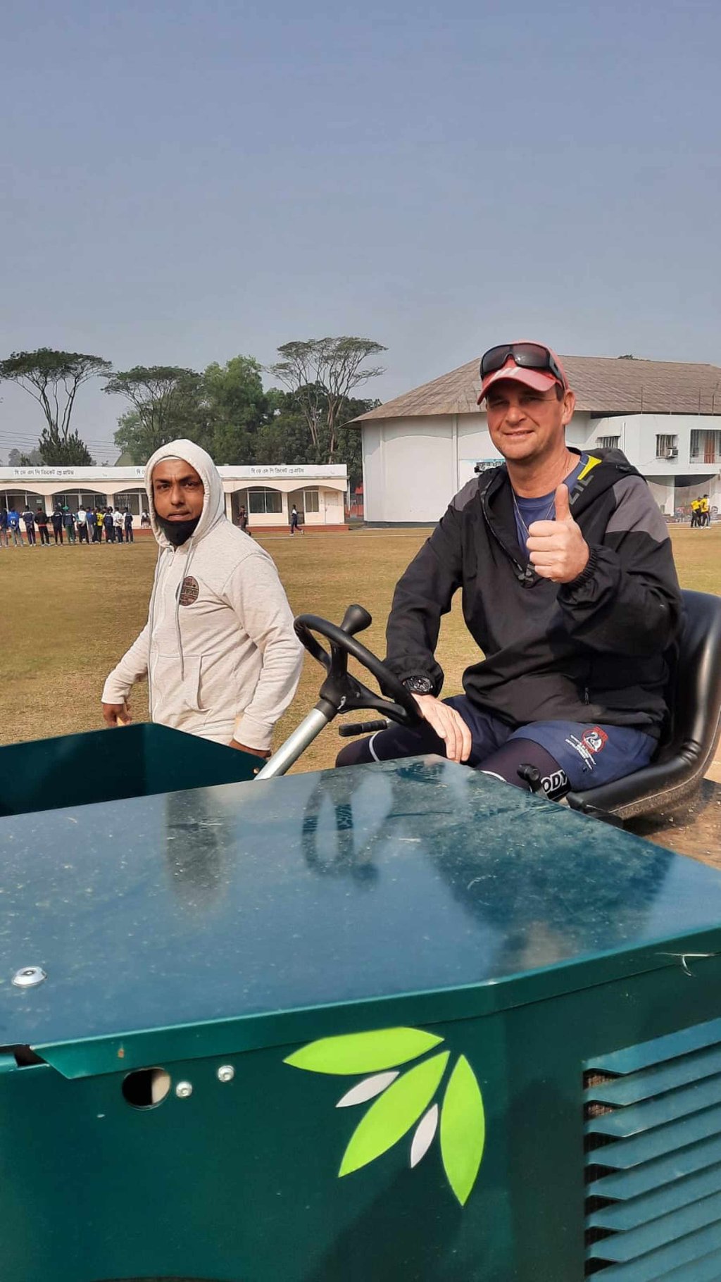 New Hong Kong women’s head coach Andy Cottam (right) was previously high performance manager at the Bangladesh sports institute and coach of the Indonesian teams. Photo: Handout
