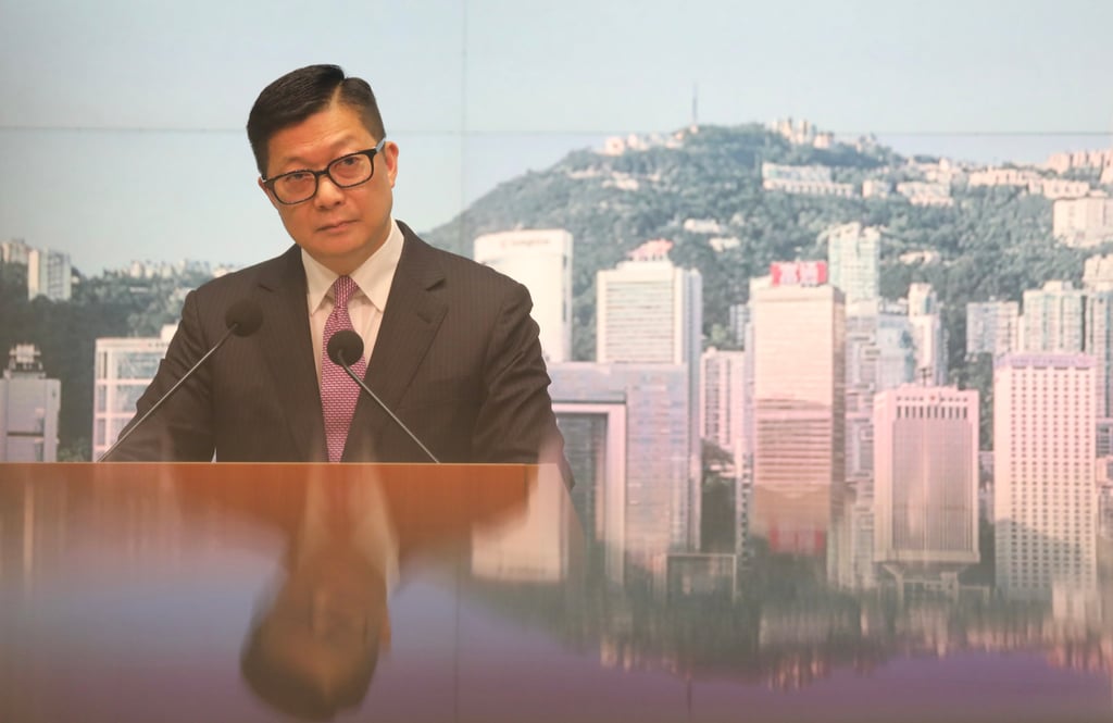 Secretary for Security Chris Tang Ping-keung has warned against anyone using the June 4 anniversary to undermine national security. Photo: SCMP / Xiaomei Chen